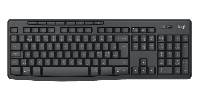 Logitech MK370 Combo trådløst tastatur og mus Business, Graphite nordisk