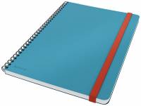 Leitz Cosy Soft spiral notesbog 25,5x18,8cm linieret blå