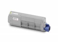 Oki 44315305 original lasertoner C610 toner 6K gul