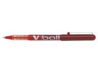 Pilot Ball-liner med hætte V-Ball 0,5 rød