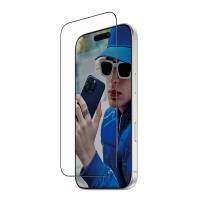 PanzerGlass skærm beskyttelse med sort ramme til iPhone 17 Pro Ultra