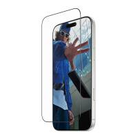 PanzerGlass skærm beskyttelse med sort ramme til iPhone 17 Pro Max