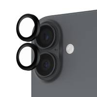PanzerGlass Hoops sort kamera linse beskyttelse til iPhone 17 Pro