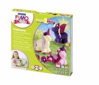 Fimo Kids Enhjøring modeller 4 farve a 42g