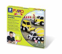 Fimo Kids Lastbiler modeller 4 farver a 42g