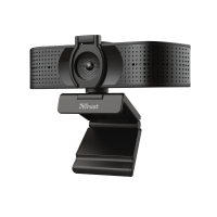 Trust Teza Avanceret 4K Ultra HD webcam sort