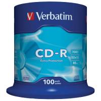 Verbatim CD-R 700MB/80min 52x  spindle (100)