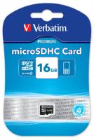Micro SDHC Card 16GB Class 10 bl&aring;