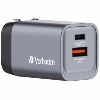 Verbatim GNC-35 GaN oplader 2 Port 35W USB-A/USB-C