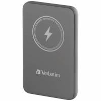 Verbatim Charge ´n´ Go Magnetic Wireless Power Bank 10000, grå