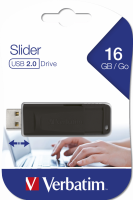 Verbatim USB 2.0 Store ´N´ Go Slider 16GB, sort