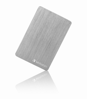 Verbatim Store ´n´ Go ALU Slim 2.5" Ext. Hard Drive 2TB, sølv