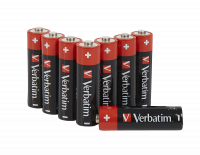 Verbatim Alkaline batteri AA 8 stk pakke