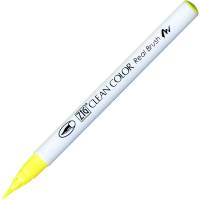 Zig Clean Color vandbaseret pensel pen 001 fluorescerende gul