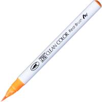 Zig Clean Color vandbaseret pensel pen 002 fluorescerende orange