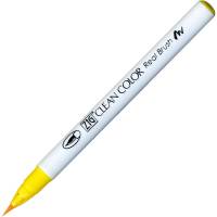 Zig Clean Color vandbaseret pensel pen 050 fluorescerende gul