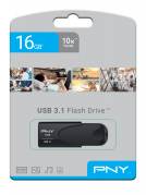 PNY USB-stick 3.1 Attache 4 16GB, sort