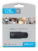 PNY USB-stick 3.1 Attache 4 128GB, sort