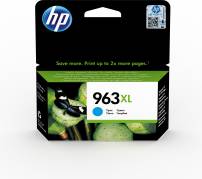 HP No963XL High Yield Cyan Ink Cartridge