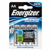 Energizer Ultimate Lithium AA batterier, 4 stk pakning