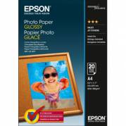 Epson A4 Photo Paper Glossy 20 ark A3+ 251g hvid