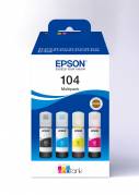 Epson T104 EcoTank 4-farver multipakke