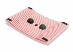 Gymba balanceplade ergonomisk pink blush