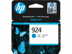 HP 924 original blækpatron blå til inkjet printer