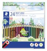 Staedtler farveblyant Noris genbrugstræ 24 farver