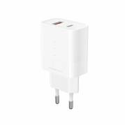 &Euml;SSENTIALS 30W USB-A & USB-C Power Adapter