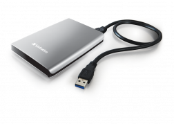 Verbatim 2TB Hard Drive 2,5'' Store ´N´ Go USB 3.0, sølv