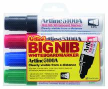 Artline whiteboard marker 5100A BIG 4-sæt