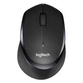 Logitech M330 Silent Plus Wireless Mouse, Sort