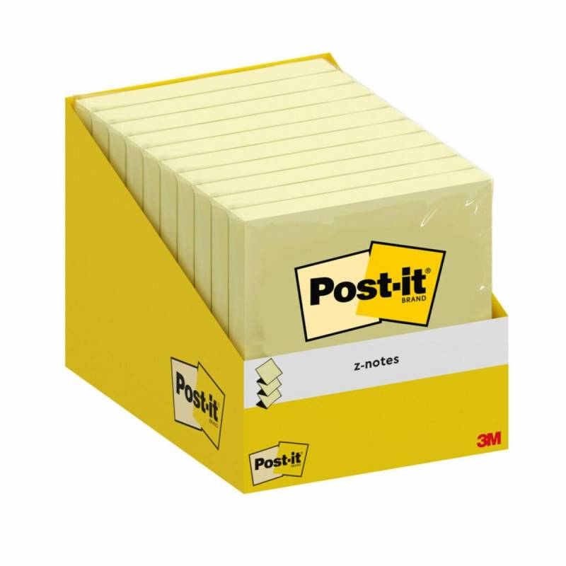 3M Post-It Super Sticky Z-Notes 76x76, gul