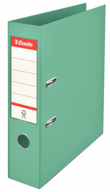 Brevordner Colour'Breeze PP A4 75mm gr&oslash;n