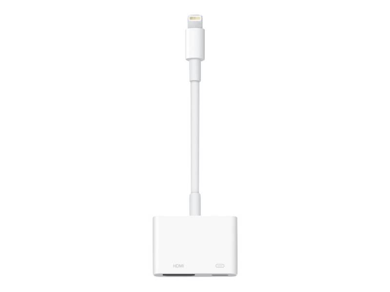 Apple Lightning to HDMI Digital AV Adapter, hvid