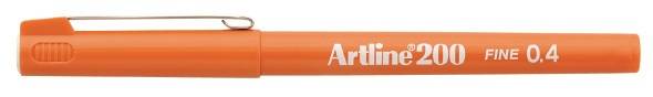 Artline fineliner 200 Fine 0.4 orange