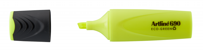 Artline highlighter 690 ECO-GREEN gul
