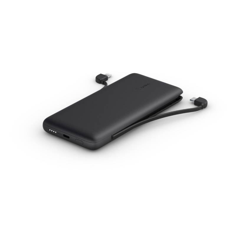 Belkin 10K PD Power Bank med kabel USB-C and Lightning
