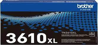 Brother TN3610XL Super ultra high yield toner cartridge, 25,000 page
