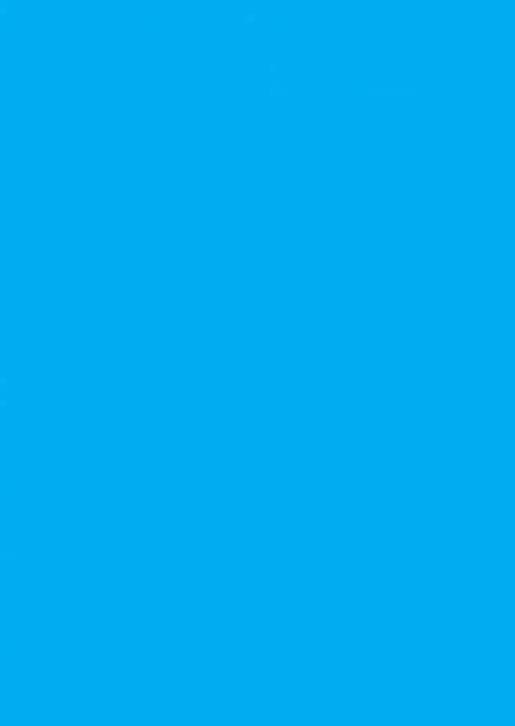 Farvet papir A4 130g svanemærket 50 ark klarblå