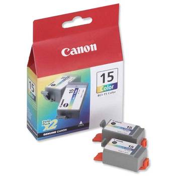 CANON 2x BCI-15c Ink color TP i70 i80
