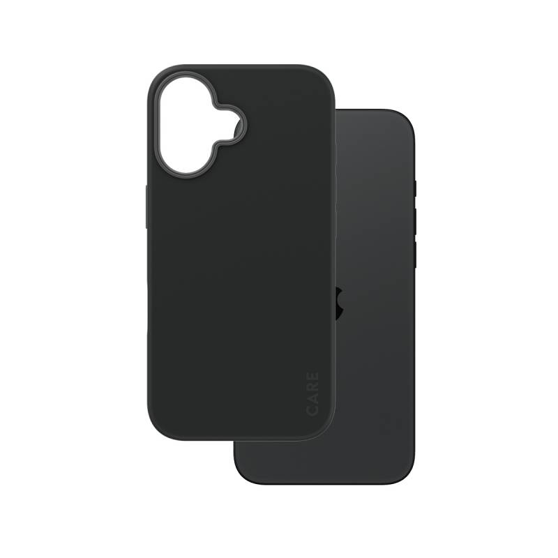 PanzerGlass® CARE iPhone 16 cover sort med MagSafe