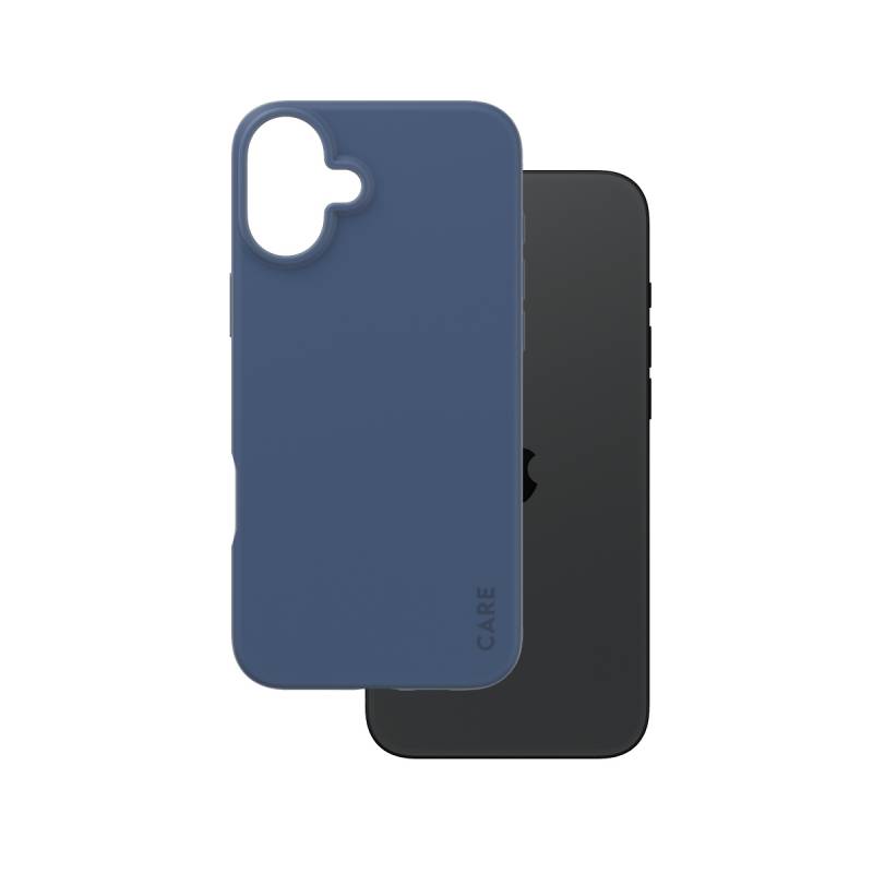 PanzerGlass® CARE iPhone 16 plus cover blå