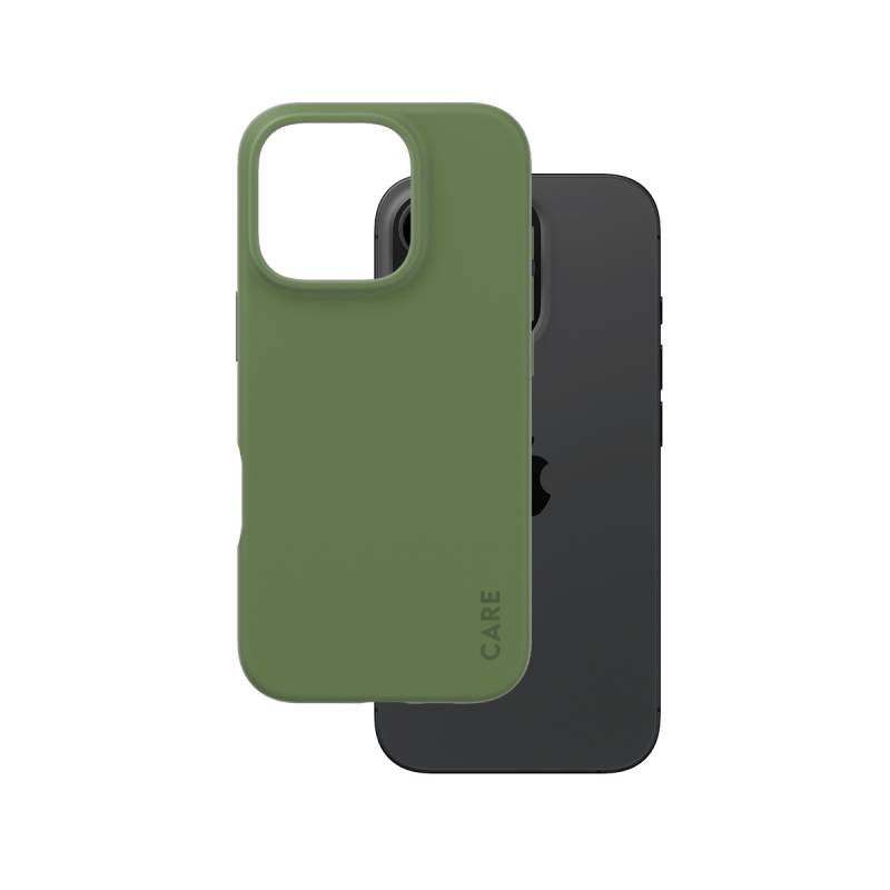 PanzerGlass® CARE iPhone 16 Pro cover grøn