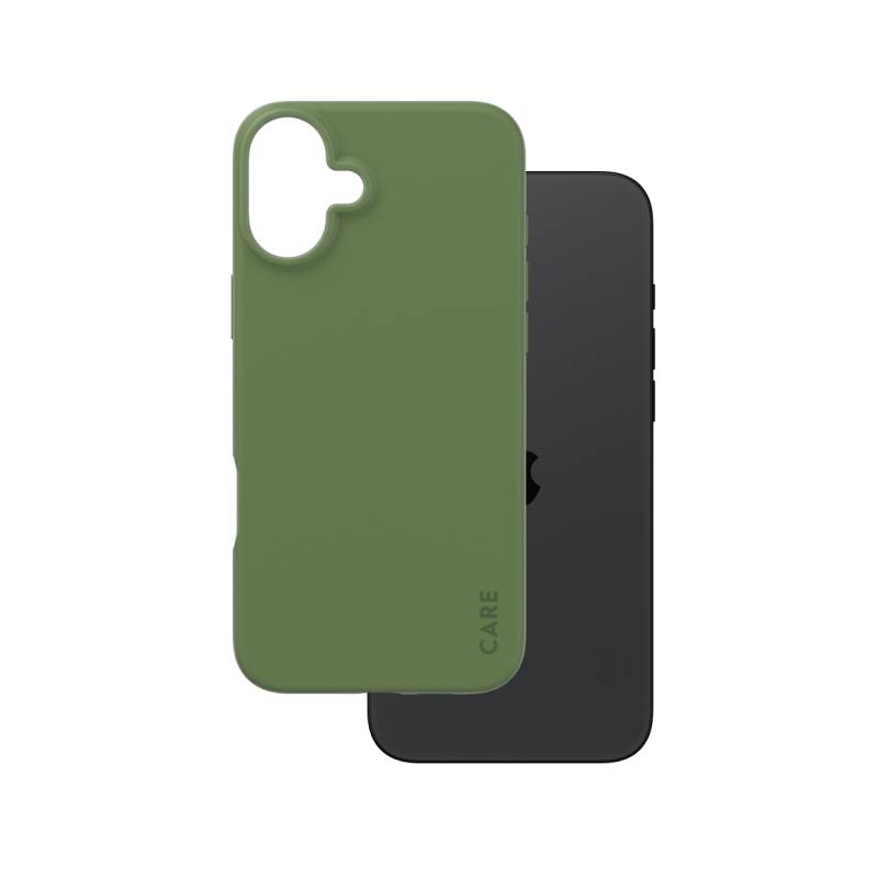 PanzerGlass® CARE iPhone 16 plus cover grøn