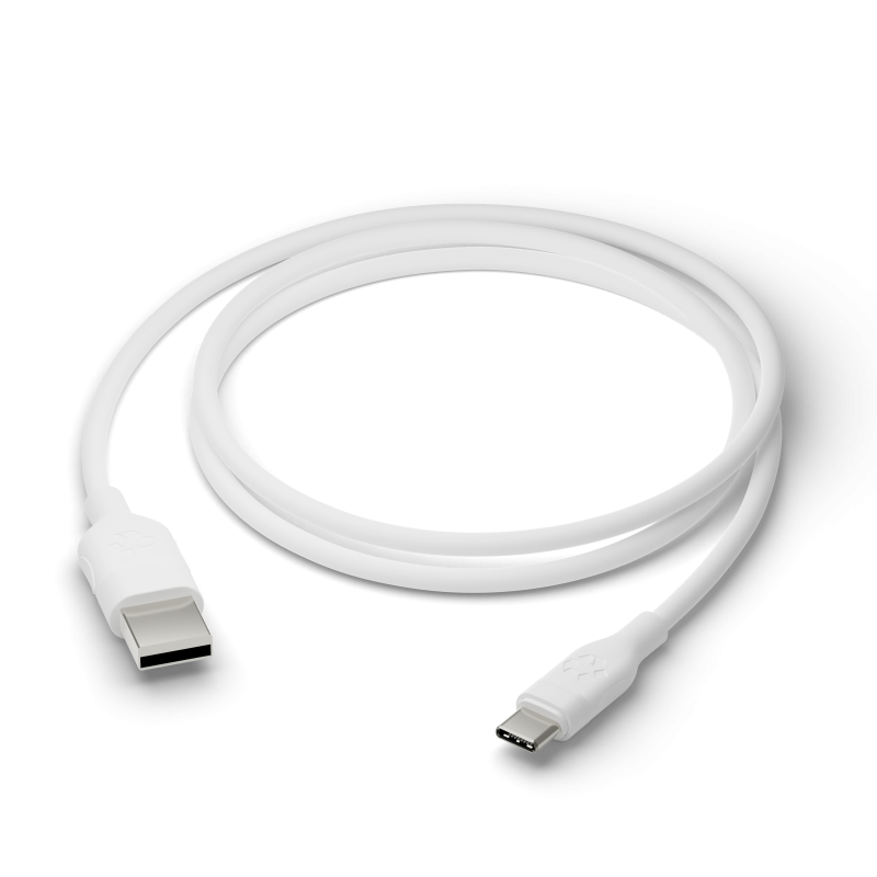 dBramante Re-charge - kabel USB-A to USB-C TPE 1,2 meter hvid