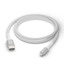 dBramante kabel - USB-A til Lightning, 1,2 meter hvid