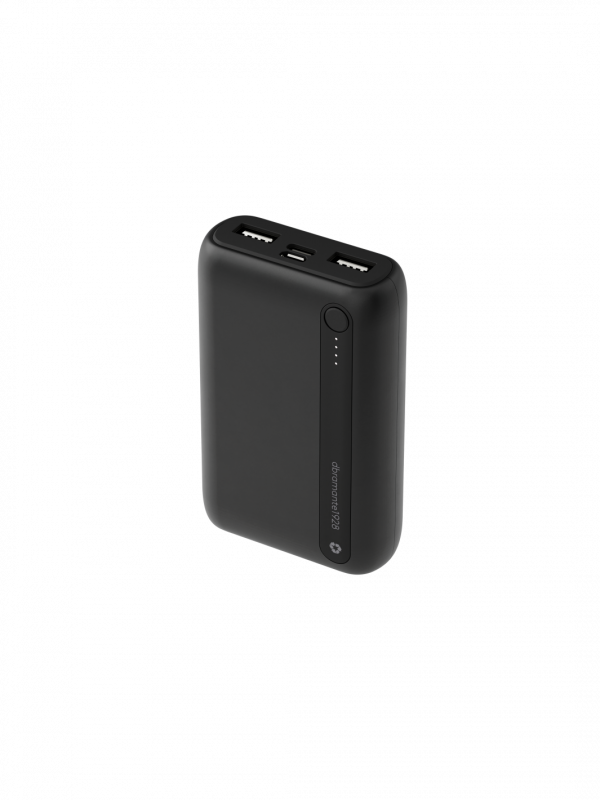 dBramante Re-charge - Power Bank - 10K - sort