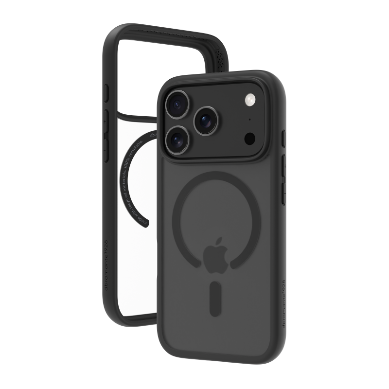  Dbramante1928  Grenen MS bumper cover til iPhone 17 Pro Sort